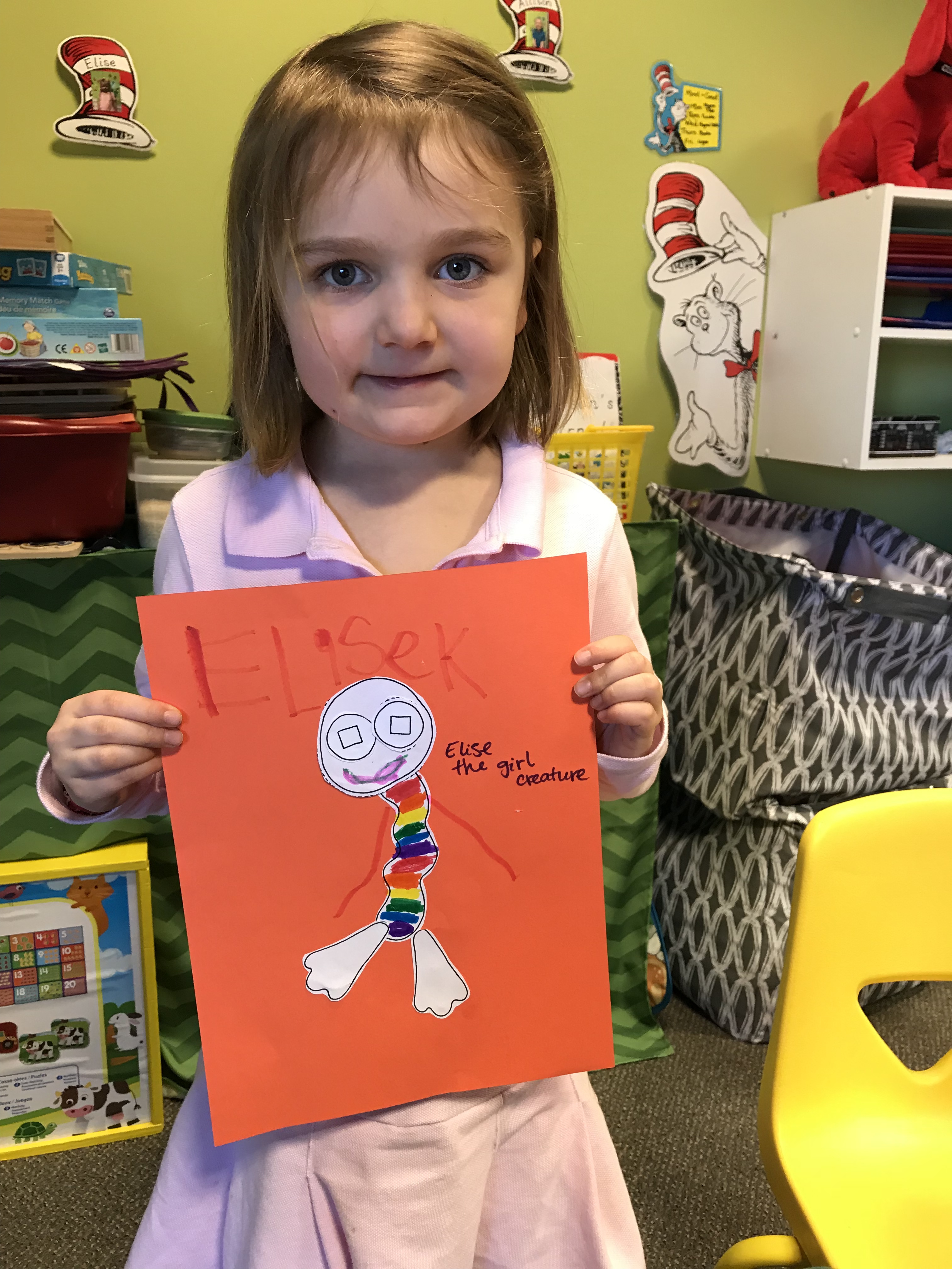 February 26, 2018 – Seuss Week – One fish, two fish, red fish, blue ...